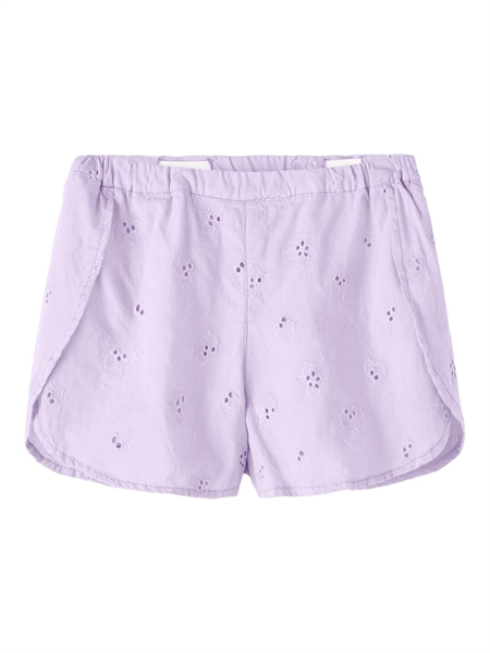 NAME IT Hulmønster Shorts Himalou Orchid Bloom